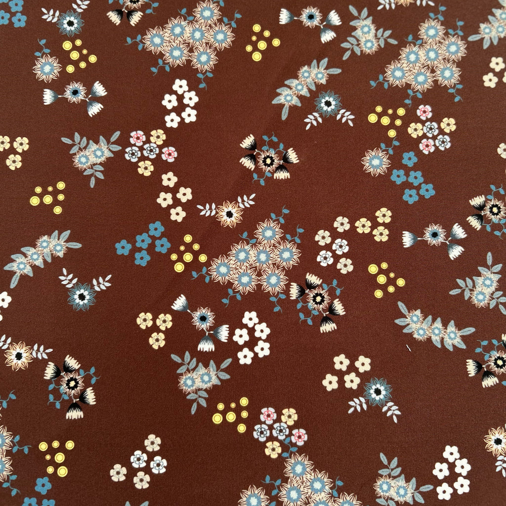 Wattle on Brown
